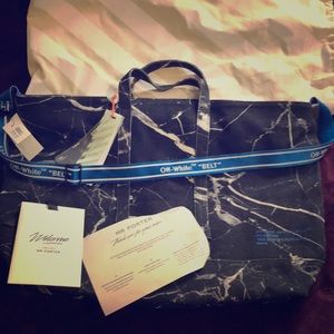 Off White X Mr Porter Tote Bag
